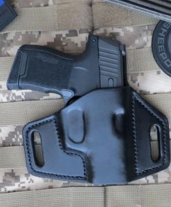 Sig Sauer, P365, Leather Holster, Custom Made, Concealed Carry