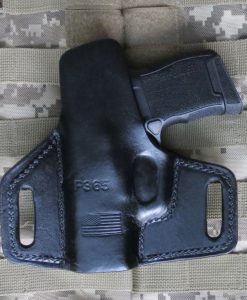 Sig Sauer, P365, Leather Holster, Custom Made, Concealed Carry