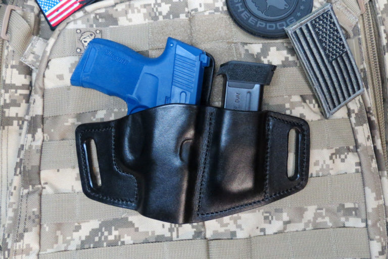 Survivor Series Sig Sauer P365 Leather Holster with Integrated Magazine