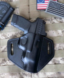 Springfield Hellcat RDP, Rapid Defense Package, Holster, Leather OWB, Gun Safety, Use Firearm Safely, Safe Gun Use, Safe Firearm Use