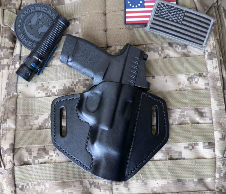 Springfield Hellcat RDP, Rapid Defense Package, Holster, Leather OWB, Gun Safety, Use Firearm Safely, Safe Gun Use, Safe Firearm Use
