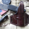 Hellcat Pro, Thumb break, thumb-break, Springfield, Hellcat, Pro, We The People, Leather, Holster, Concealed Carry, Custom, Carry, Vertical, OWB